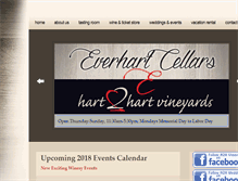 Tablet Screenshot of hart2hartvineyards.com